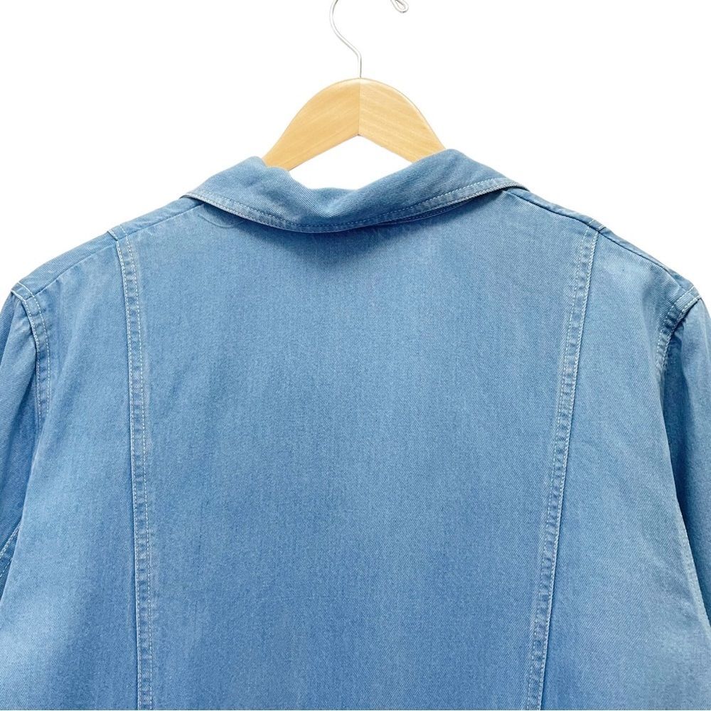 Pendleton Blue Button Down Shirt - image 7